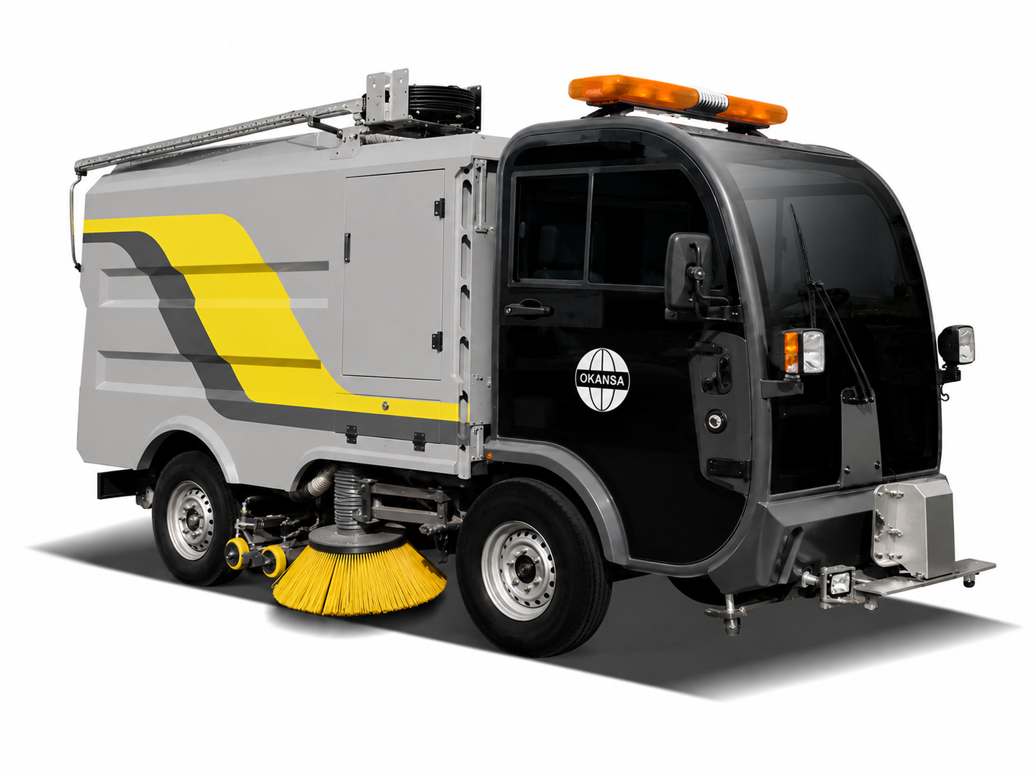 Okansa EV Road Sweeper